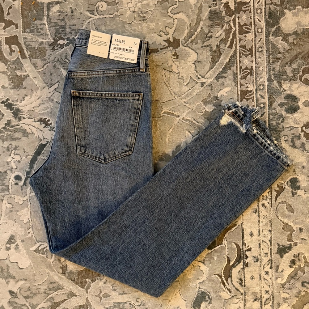 Agolde 90’s Loose Jeans NWT - Picture 5 of 11